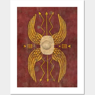 Shield of the legionaries Posters and Art